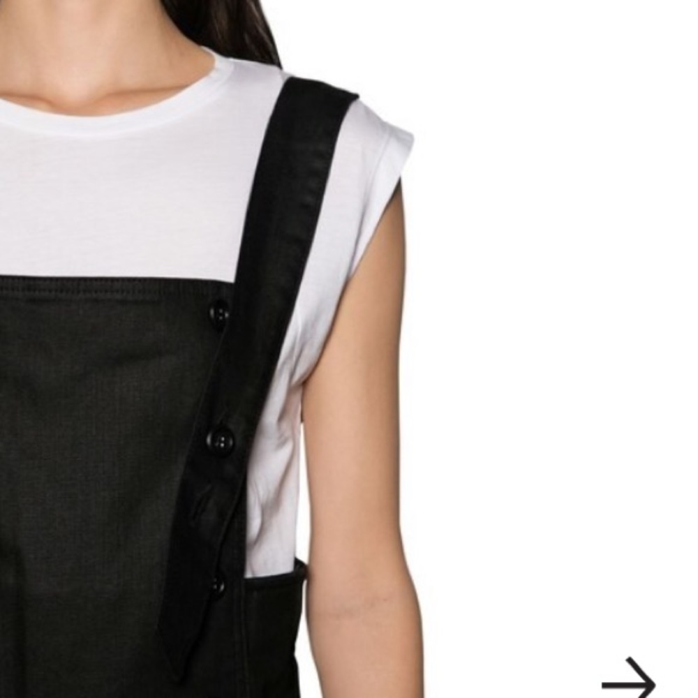 Frame Wide Leg Cotton Denim Overalls